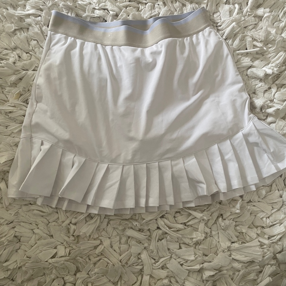 Elegant White Pleated Golf Skirt Walter Hagen